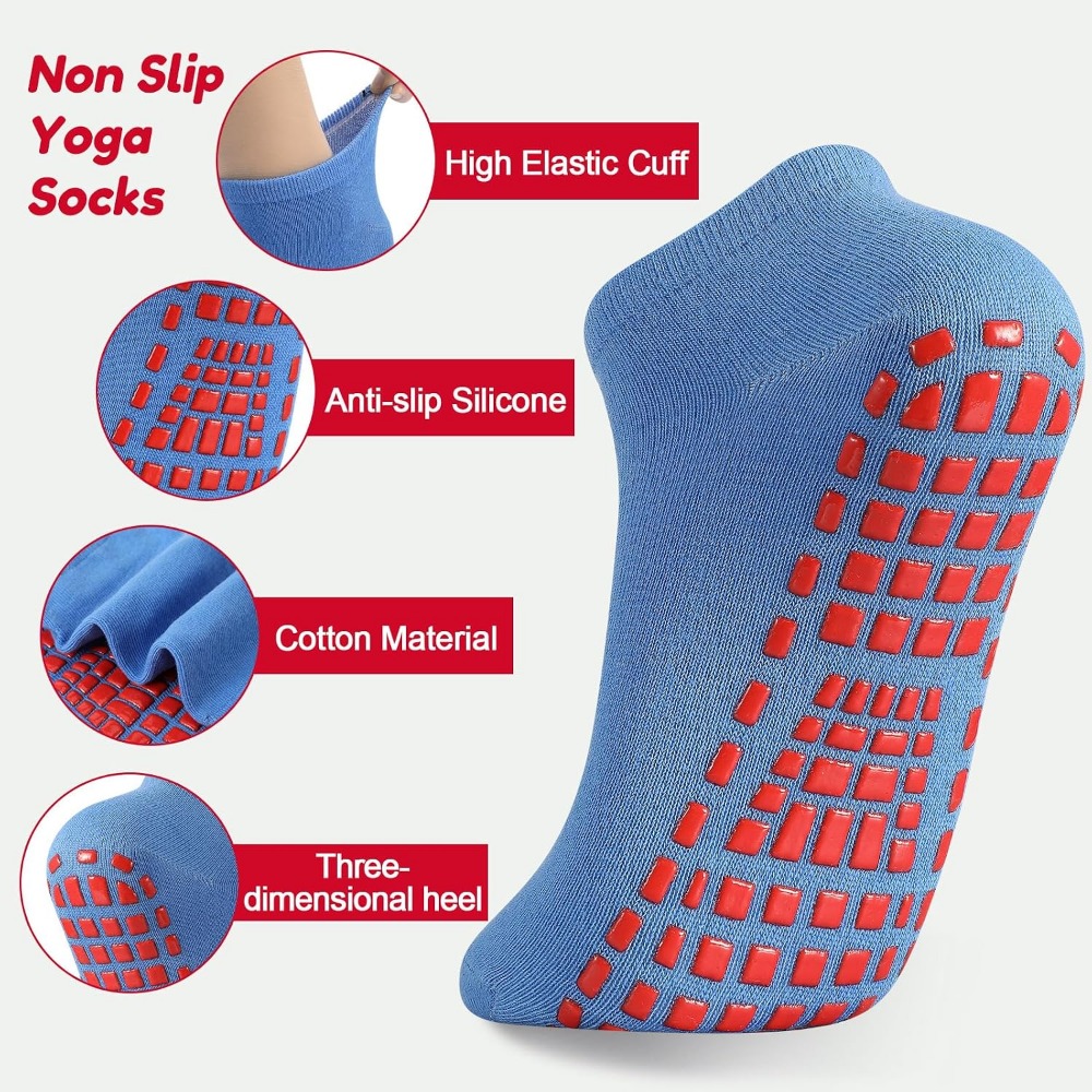 Non-Slip Yoga and Pilates Sock - Grip Sock Yoga のレビューと価格