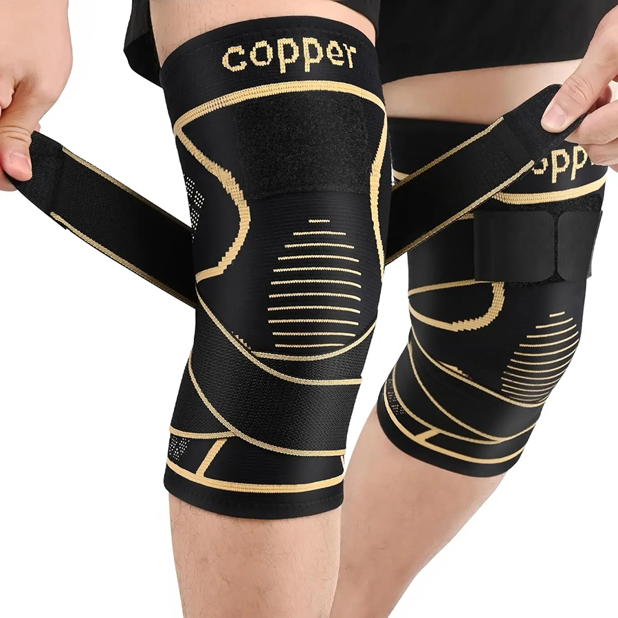 Copper Fiber Compression Knee  - Compression Sleeve Calf のレビューと価格