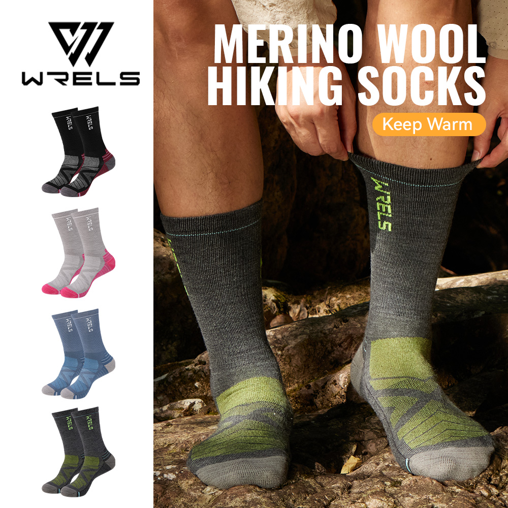 WRELS 1/2/3 Merino Wool Socks  - Thermal Sock Winter のレビューと価格