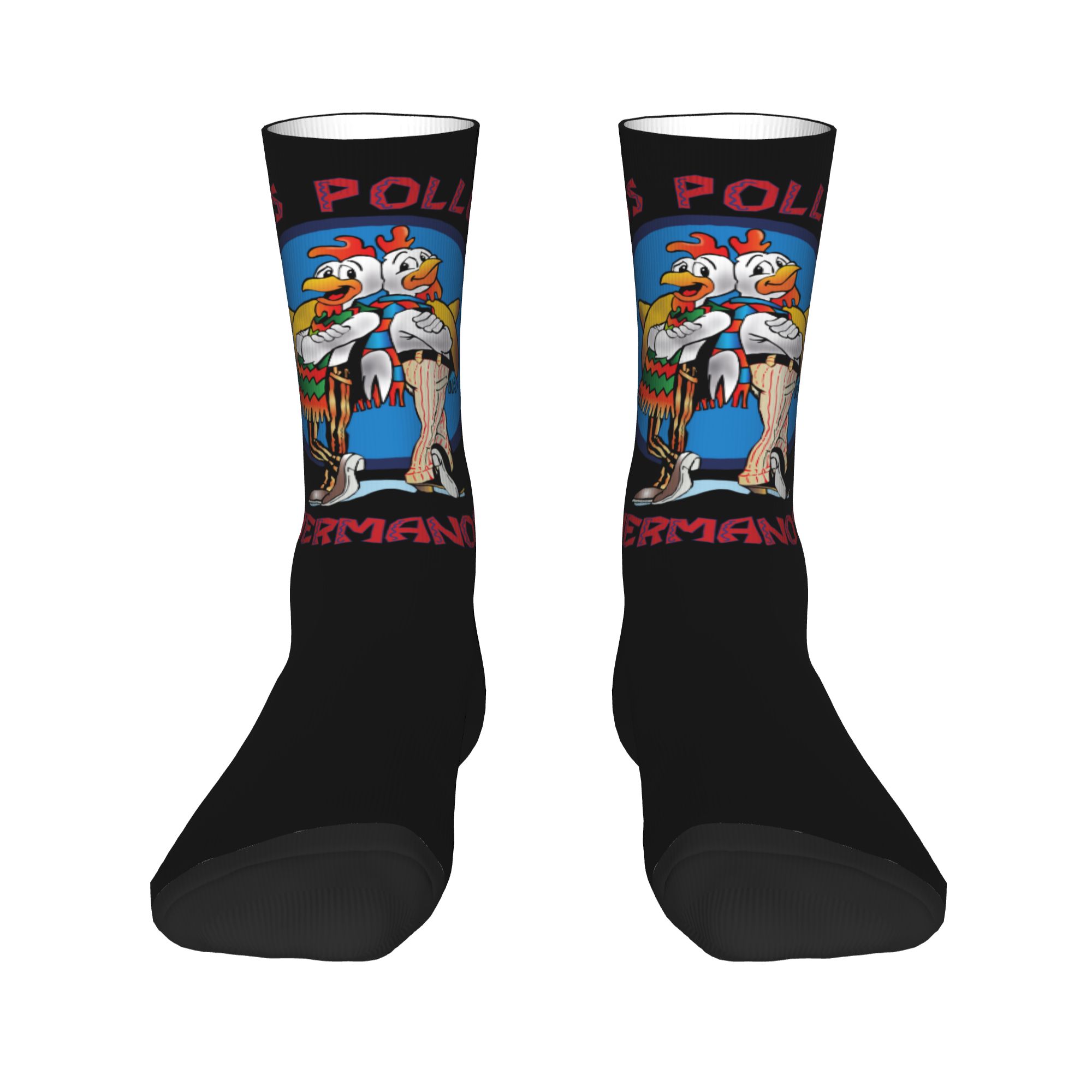 Custom Funny Los Pollos Herman - Dress Sock Men のレビューと価格