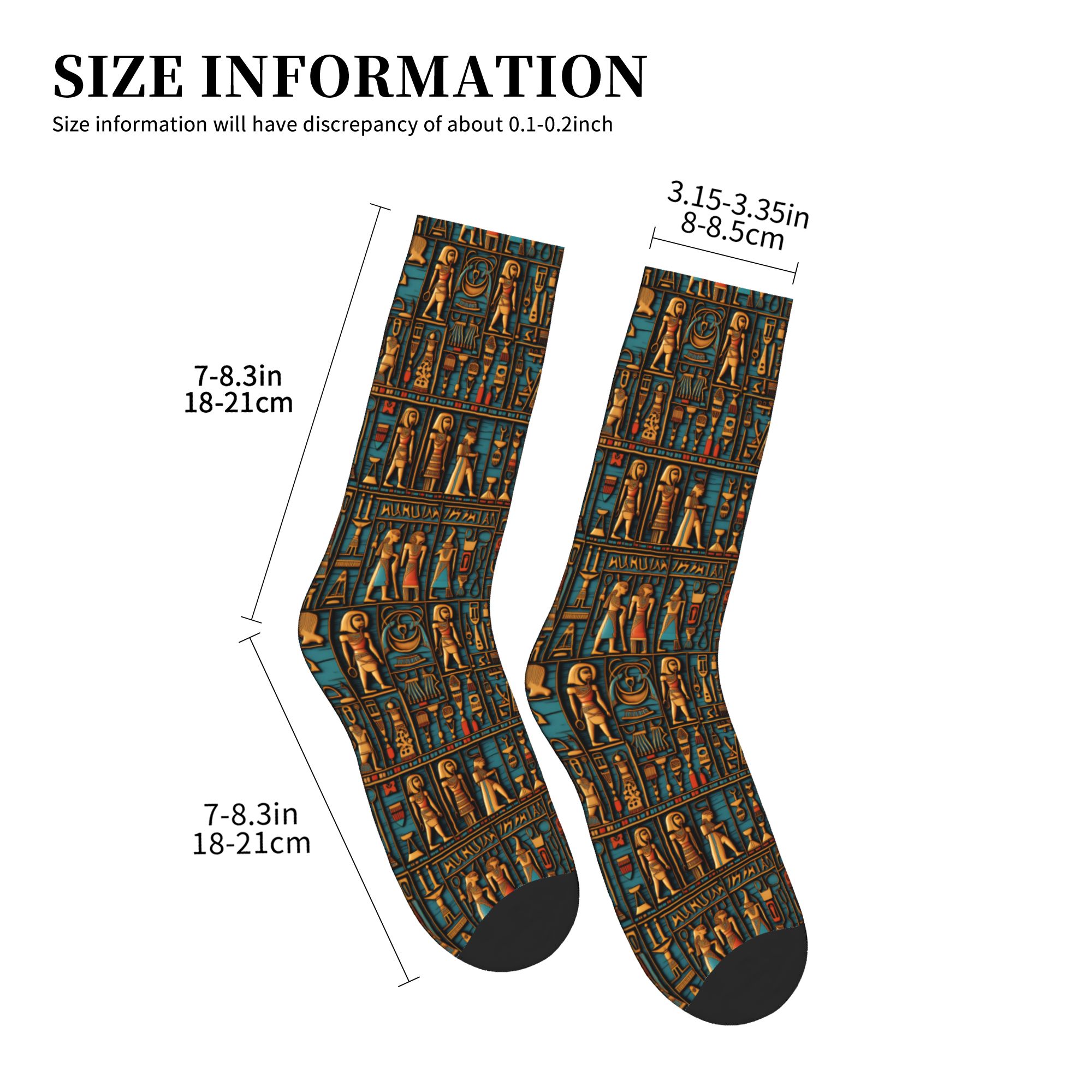 Cool Men's Egyptian Hieroglyph - Dress Sock Men のレビューと価格
