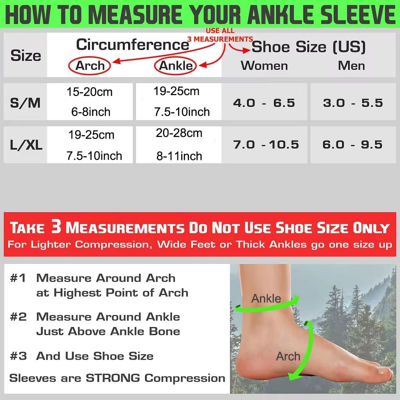1Pair Sports Ankle Support Bra - Ankle Brace Sock のレビューと価格