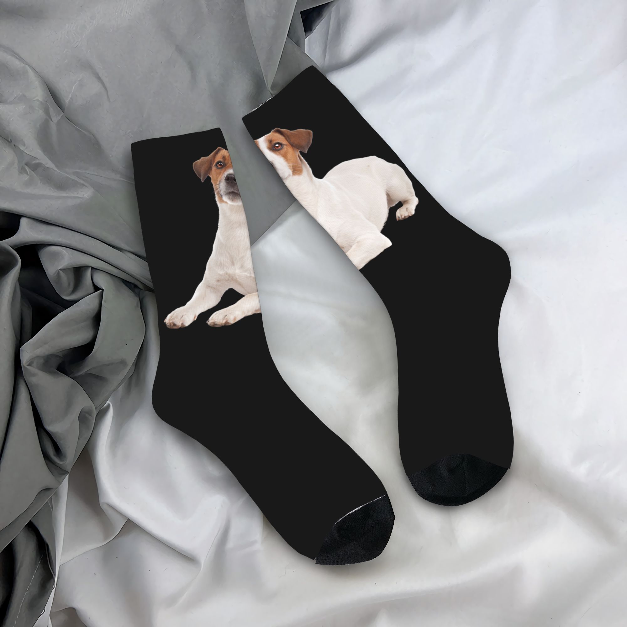 Custom Jack Russell Terrier Do - Dress Sock Men のレビューと価格
