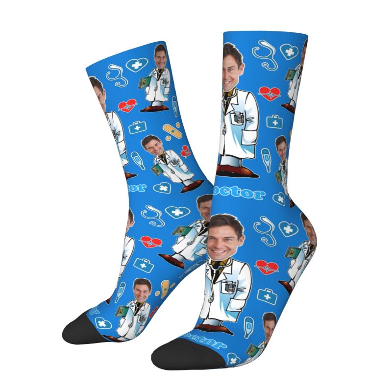 Doctor Custom Men Women Crew S - Dress Sock Men のレビューと価格
